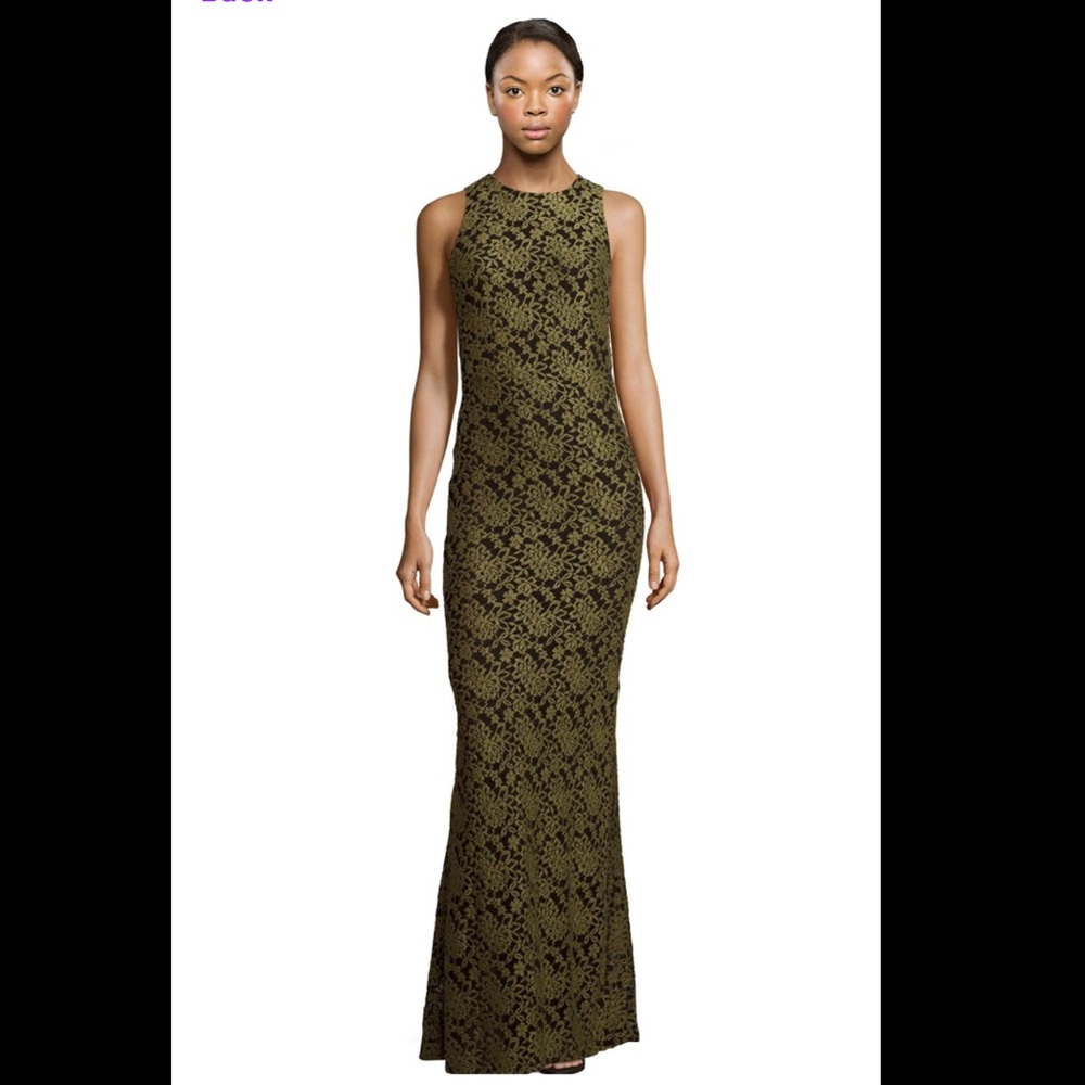 Alice & Olivia Roxie Lace Dress //prom / black tie